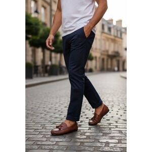 Cole Haan Grand OS Tassel Loafers Men's 11 W Brown Leather Driving Shoes